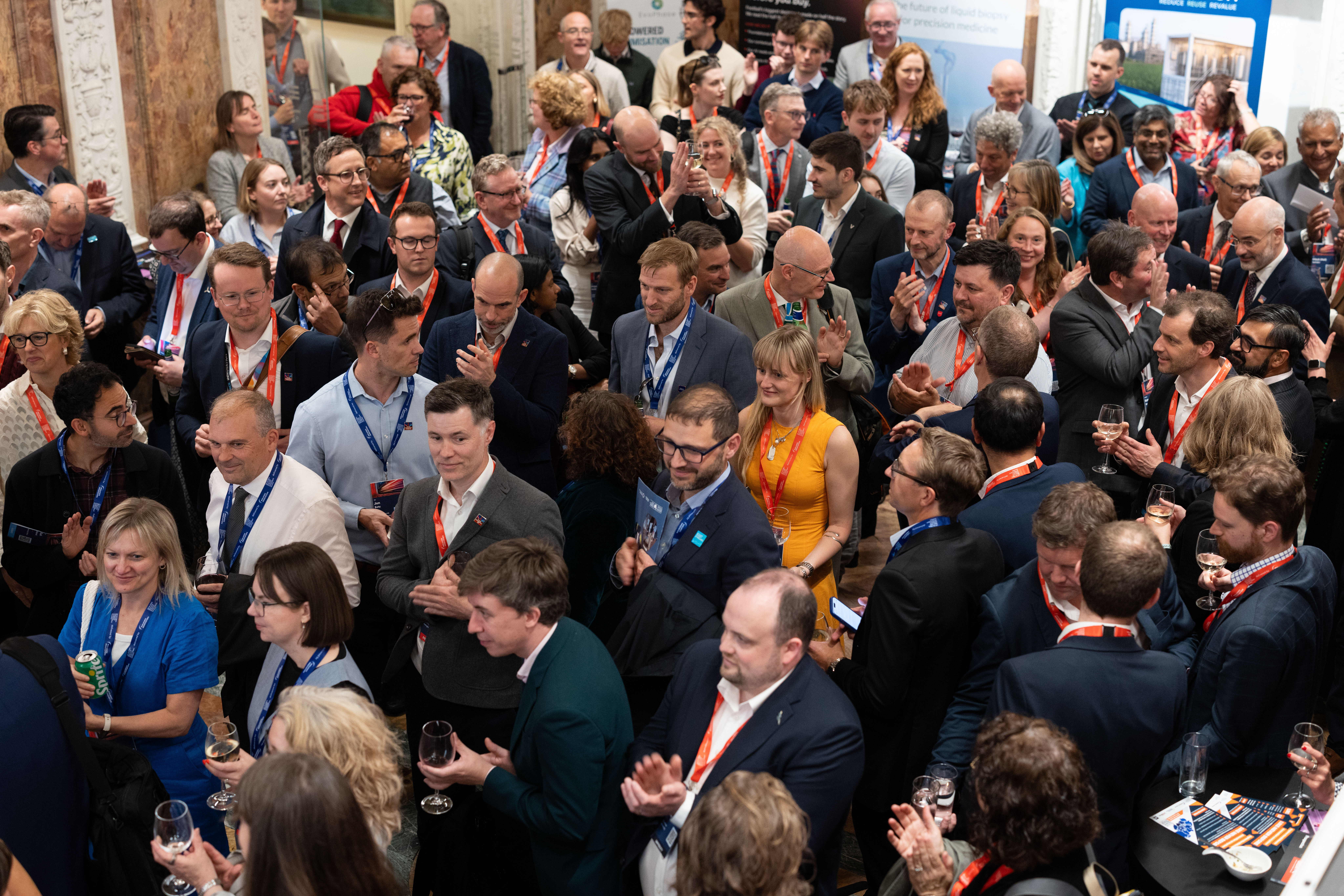 Crowd at the Midlands Innovation reception